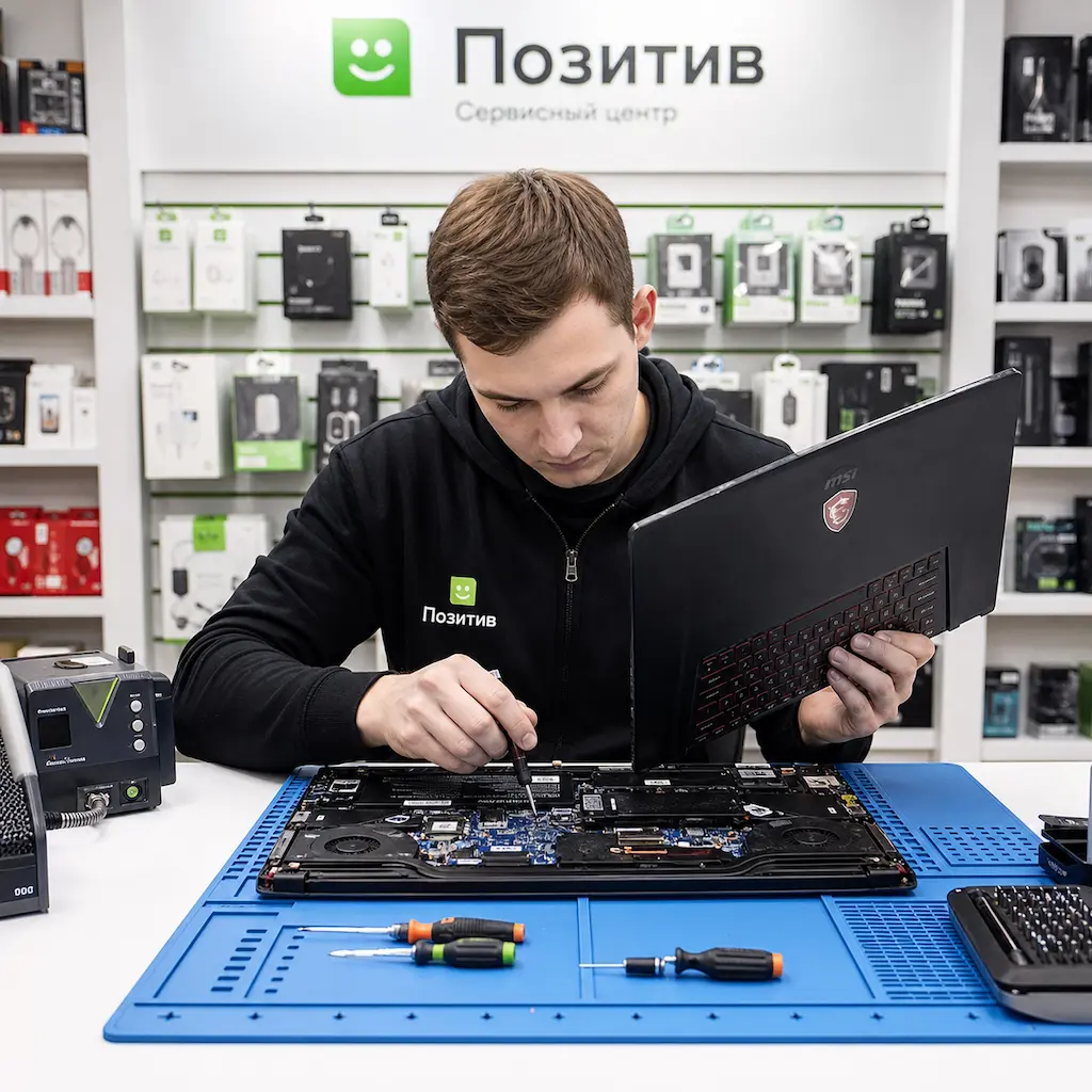 заменить клавиатуру на ноутбуке MSI в Калининграде