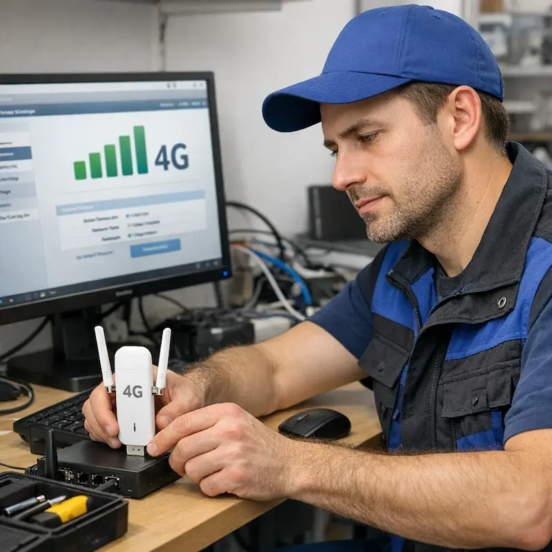 Настройка LTE модема в Калининграде