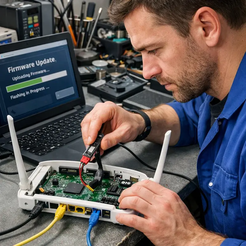 Обновление прошивки роутера в Калининграде