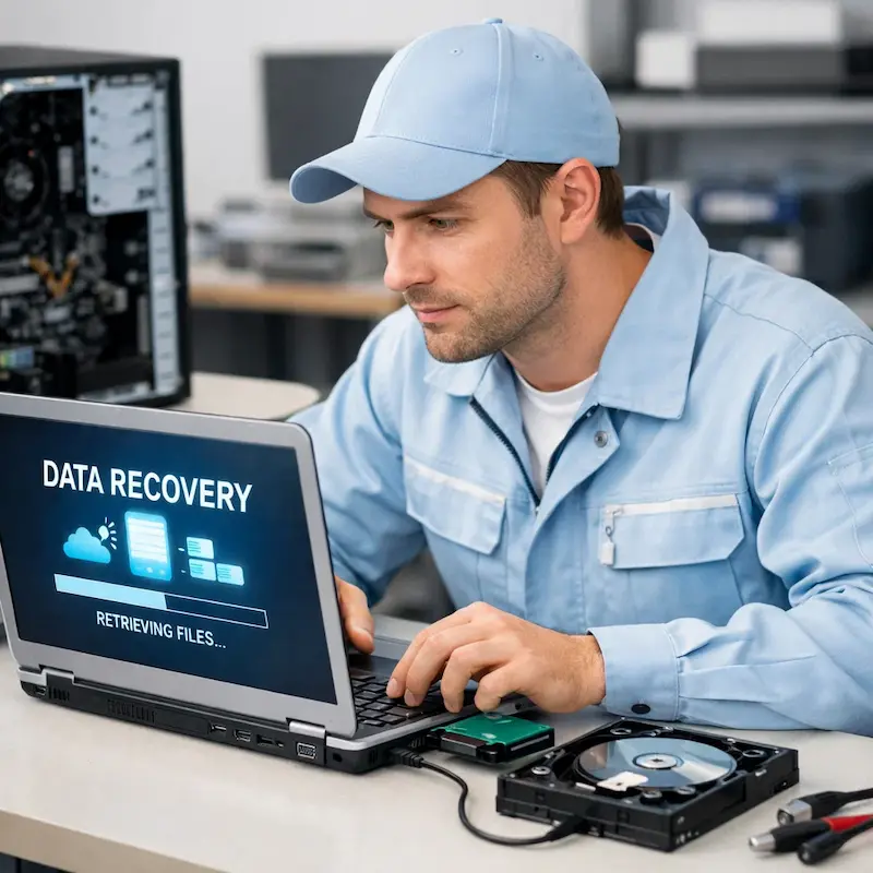 Восстановление данных и файлов в Калининграде