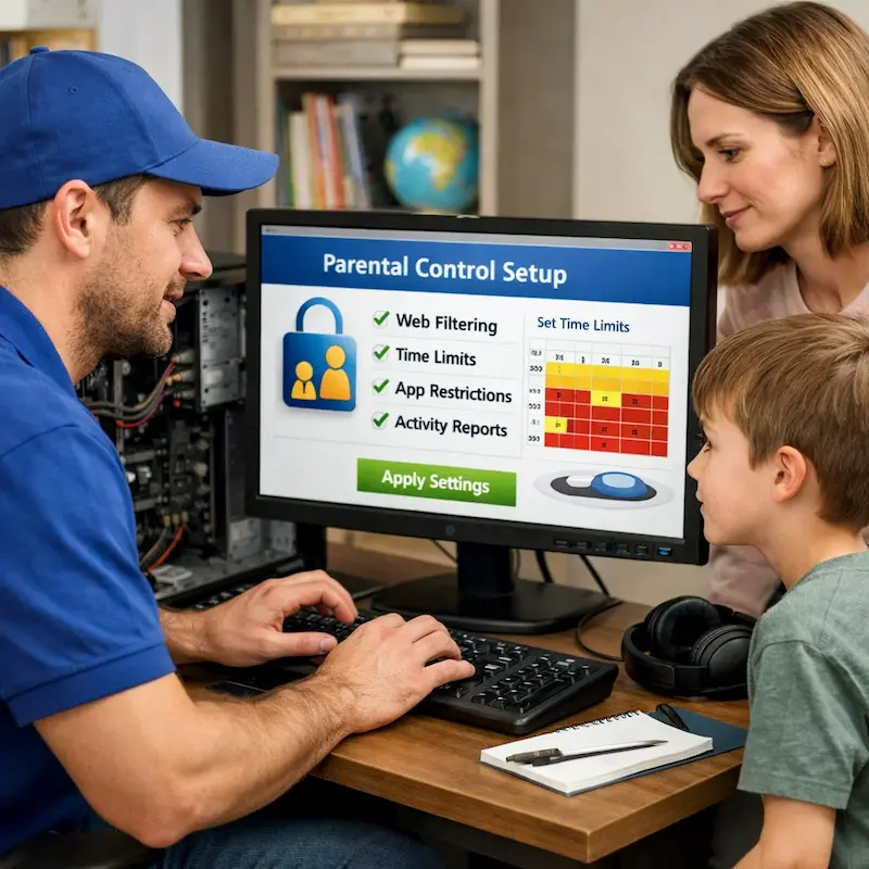 установка родительского контроля в Калининграде