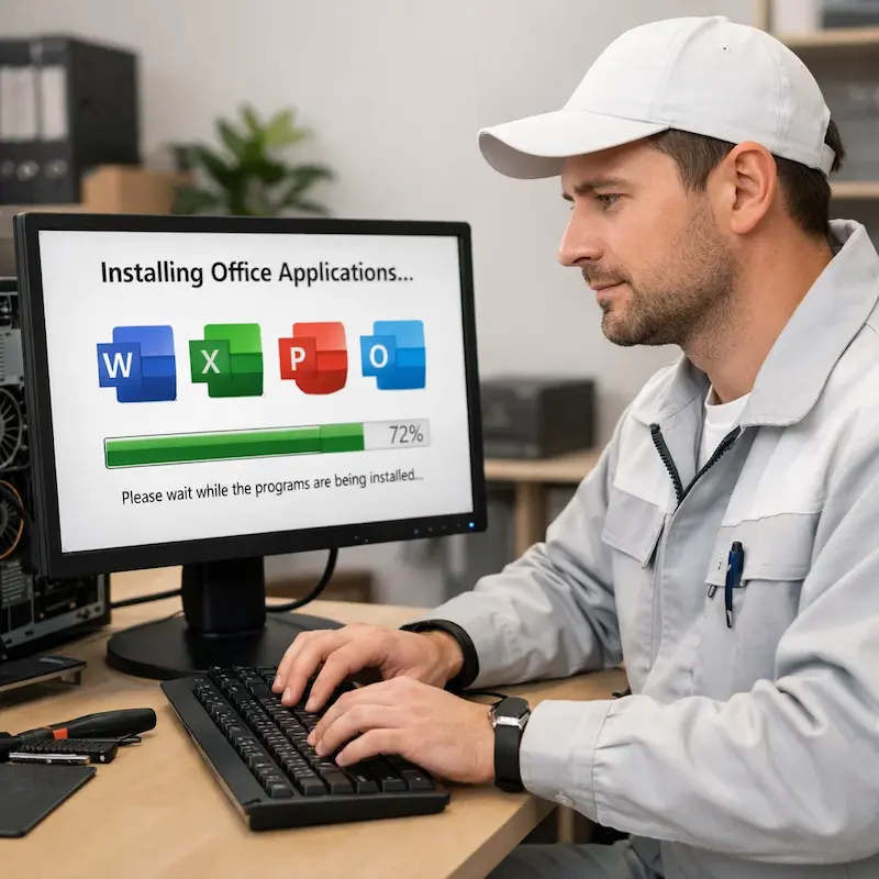 установка офисных программ на компьютер в Калининграде