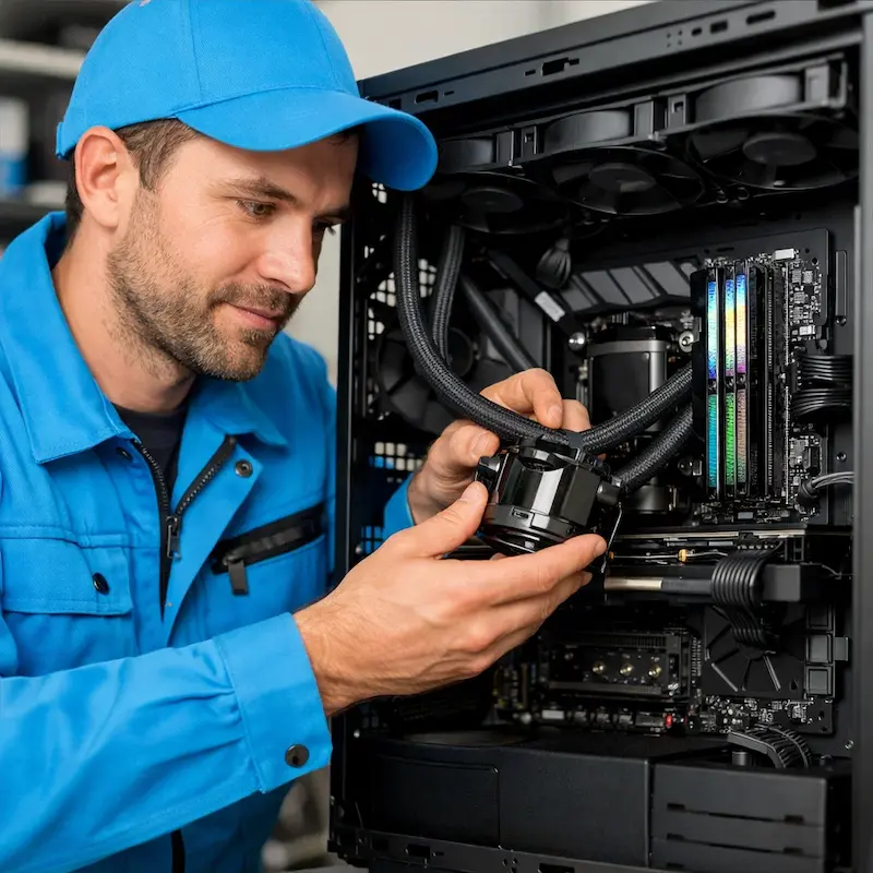 Установка СЖО на ПК в Калининграде